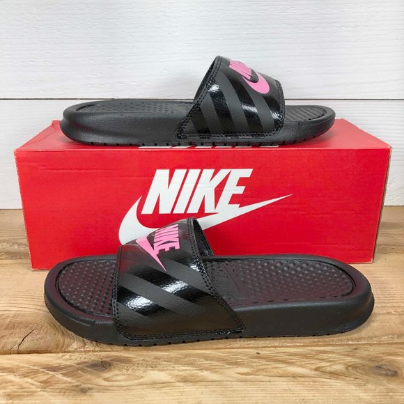 Nike Shoes - NEW women's Nike Benassi JDI slides - size 10
